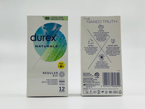 Durex Naturals Regular Fit UK 12pcs