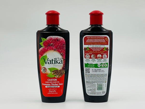 Vatika Castor Enriched Hair Oil UAE 200ml