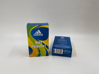 Adidas Get Ready Eau de Toilette â€“ 100ml European origin, vibrant and sporty fragrance for men, ideal for daily wear.
