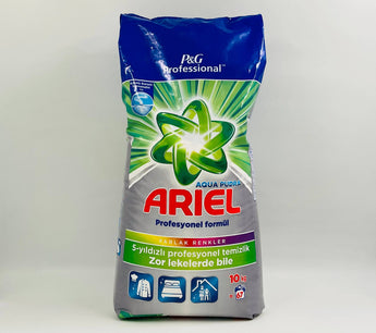 Wholesale Ariel Aqua Pudra Laundry Powder â€“ 10kg Turkey origin, powerful detergent for professional use, available in Lebanon for bulk supply.