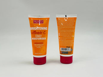 Wholesale Brightening Vitamin C Daily Moisturiser by Beauty Formulas â€“ 100ml European origin, gentle daily hydration, available in Lebanon for bulk supply.