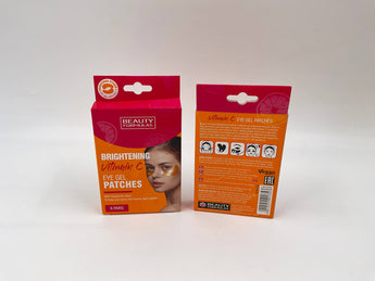 Wholesale Brightening Vitamin C Eye Gel Patches by Beauty Formulas â€“ 6 pairs UK origin, infused with hyaluronic acid, available in Lebanon.