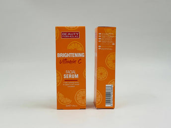 Wholesale Brightening Vitamin C Facial Serum by Beauty Formulas â€“ 30ml European origin, radiant glow booster, available in Lebanon for bulk supply.