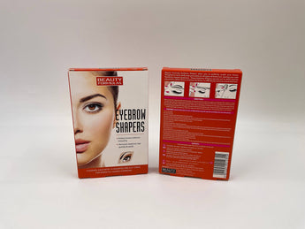 Wholesale Eyebrow Shapers by Beauty Formulas â€“ UK origin with 4 sleeves of pre-cut strips for perfect brow shaping, available in Lebanon.