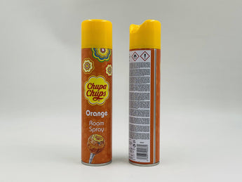 Wholesale Orange Room Spray by Chupa Chups â€“ 300ml European origin, zesty citrus fragrance, available in Lebanon for bulk supply.