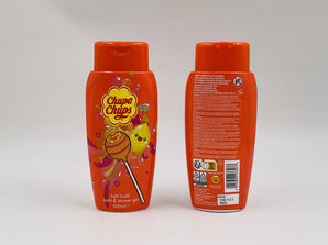 Wholesale Tutti Fruitti Shower Gel by Chupa Chups â€“ 300ml European origin, fruity explosion scent, available in Lebanon for bulk supply.