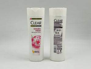 Clear Sakura Fresh Anti-Dandruff Shampoo â€“ 330ml with 10X vitamins and cherry blossom essence, available in Lebanon for bulk supply.
