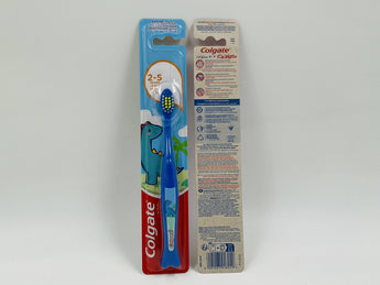 Wholesale Colgate Kids Toothbrush for 2â€“5 Years â€“ Extra Soft bristles for gentle cleaning, available in Lebanon for bulk supply.