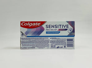 Wholesale Colgate Sensitive Gentle Whitening Toothpaste â€“ 75ml for sensitive teeth and mild stain removal, available in Lebanon for bulk supply.