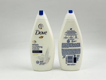 Wholesale Dove Body Wash Deeply Nourishing â€“ 500ml European origin, available in Lebanon for bulk supply.
