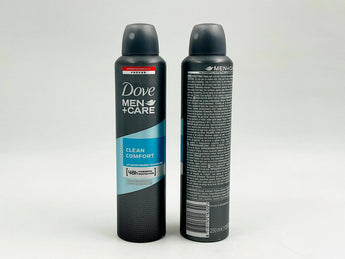 Wholesale Clean Comfort Men Deodorant by Dove â€“ 250ml European origin, long-lasting freshness, available in Lebanon for bulk supply.