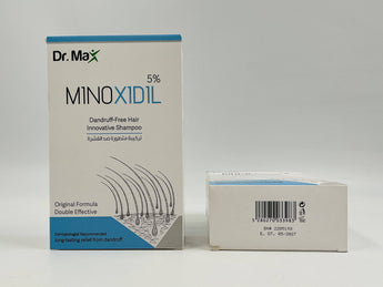 Wholesale Dr. Max Minoxidil 5% Dandruff-Free Shampoo â€“ original anti-dandruff hair care formula, available in Lebanon for bulk supply.