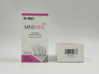 Wholesale Dr. Max Minoxidil 5% Hair Growth Spray â€“ advanced anti-hair loss solution, available in Lebanon for bulk supply.