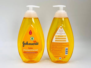 Wholesale Baby Shampoo Pump by Johnson's â€“ 750ml European origin, ultra-gentle formula for newborns and toddlers, available in Lebanon for bulk supply.