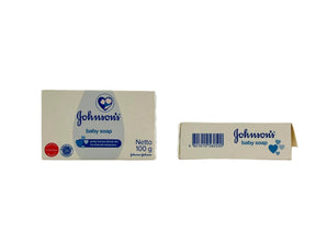 Wholesale Baby Soap Original by Johnson's â€“ 100g moisturizing bar for delicate skin, available in Lebanon for bulk supply.