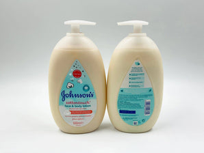 Wholesale Cottontouch Face & Body Lotion by Johnson's â€“ 500ml European origin, ideal for sensitive skin, available in Lebanon for bulk supply.