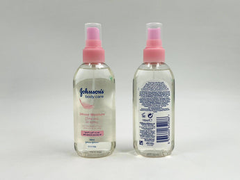 Wholesale Body Care Oil Spray by Johnson's â€“ 150ml Greek origin with almond and soy oil, available in Lebanon for bulk supply.