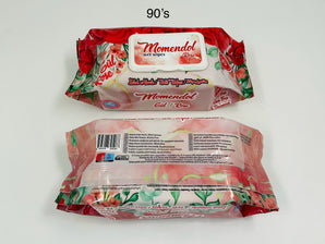 Momendol Rose Wet Wipes Turkey 90pcs - Tawreed Pro