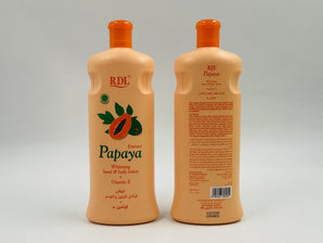 RDL Papaya Whitening Hand & Body Lotion Indonesia 600ml - Tawreed Pro
