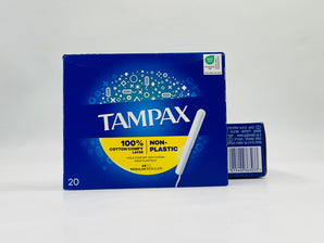 Tampax Regular Tampons 20s product packaging