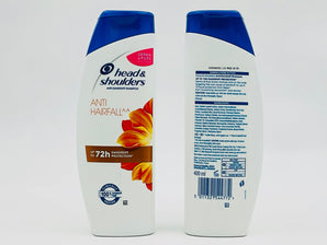 Head & Shoulders Anti-Dandruff Shampoo 400ml - Anti Hairfall product image, front and back